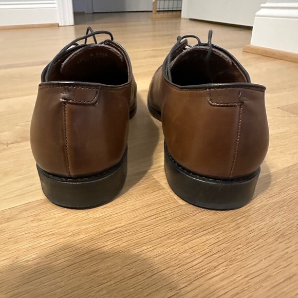 Allen Edmonds Delray Classic Brown Leather Men's Shoes - Picture 3 of 11